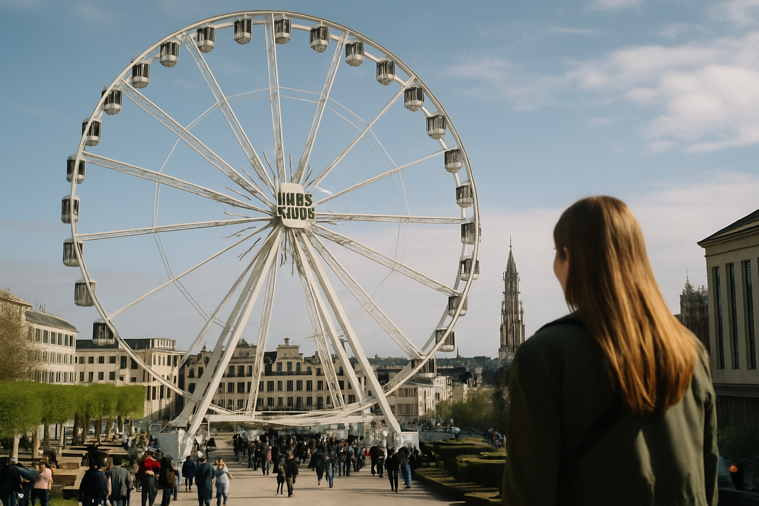 "The View" Ferris Wheel Brussels: Entry in Brussels ervaring in Brussels