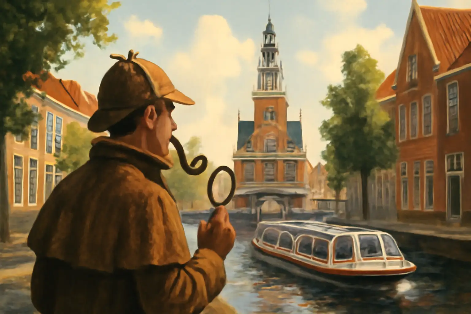 Sherlock Holmes in Alkmaar