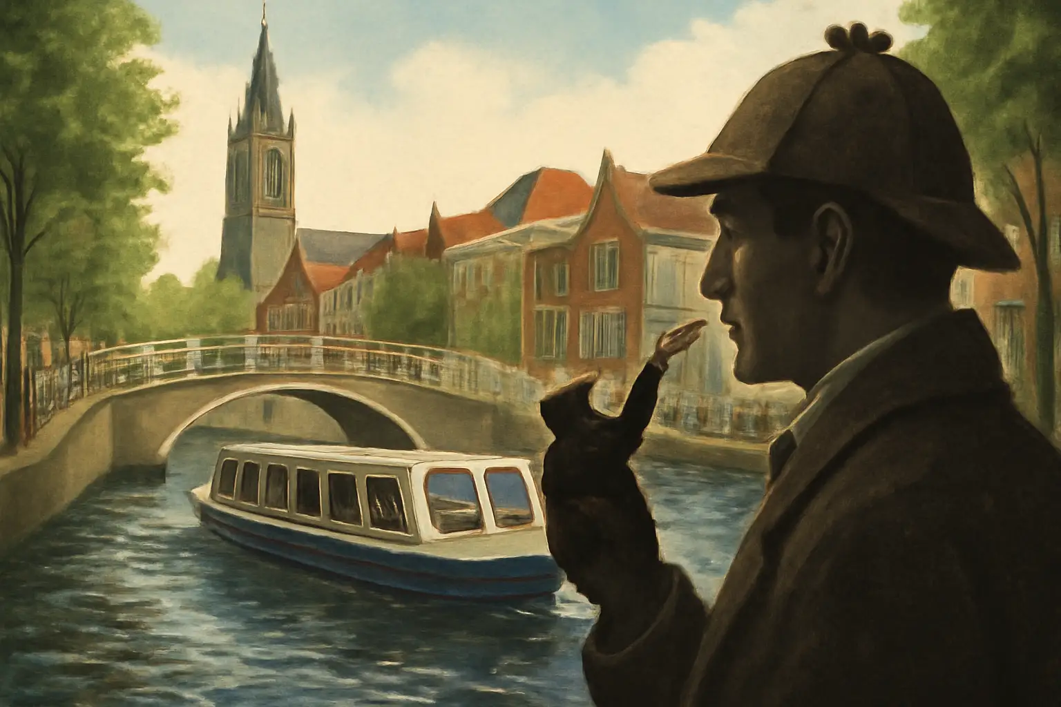 Sherlock Holmes in Delft
