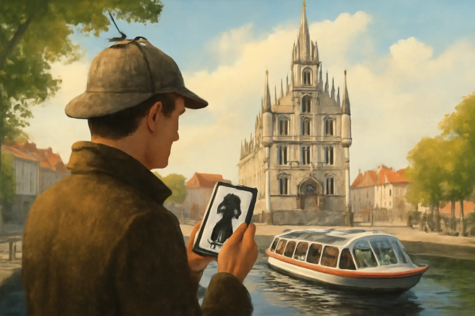 Sherlock Holmes in Gouda