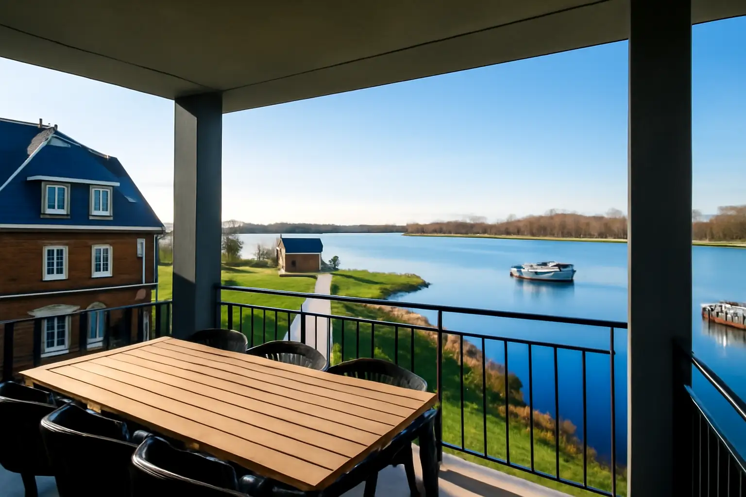 Lake View Penthouse 4p