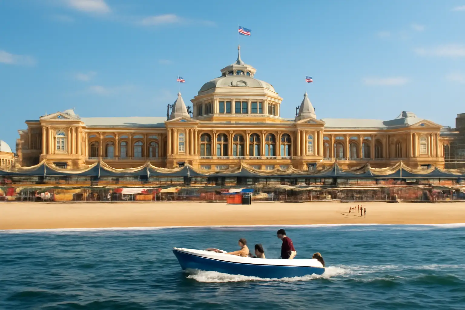 Grand Hotel Amrâth Kurhaus | Luxe overnachten aan het strand van Scheveningen | incl. 3-gangendiner
