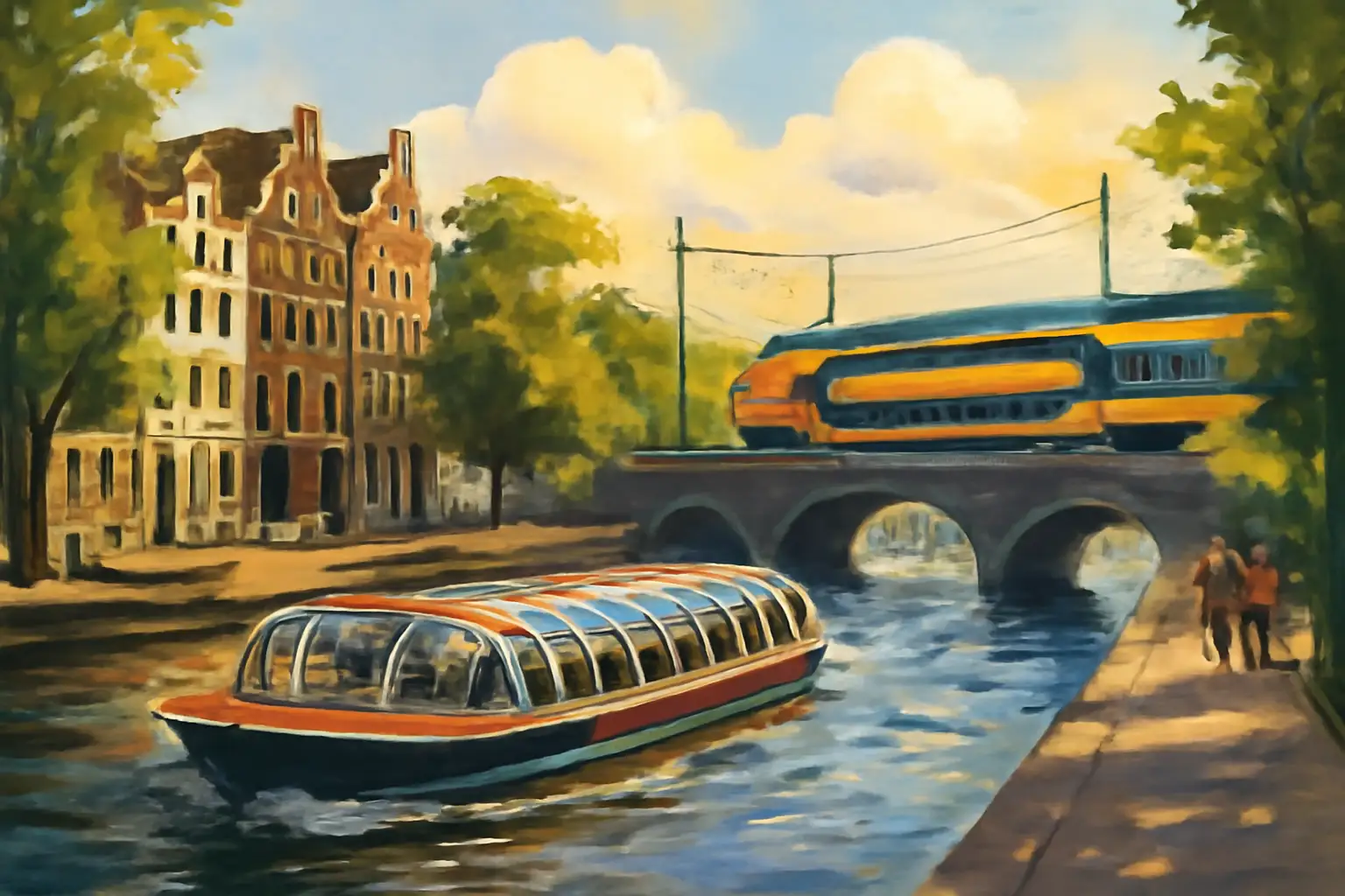 Amsterdam: City & Region Travel Ticket