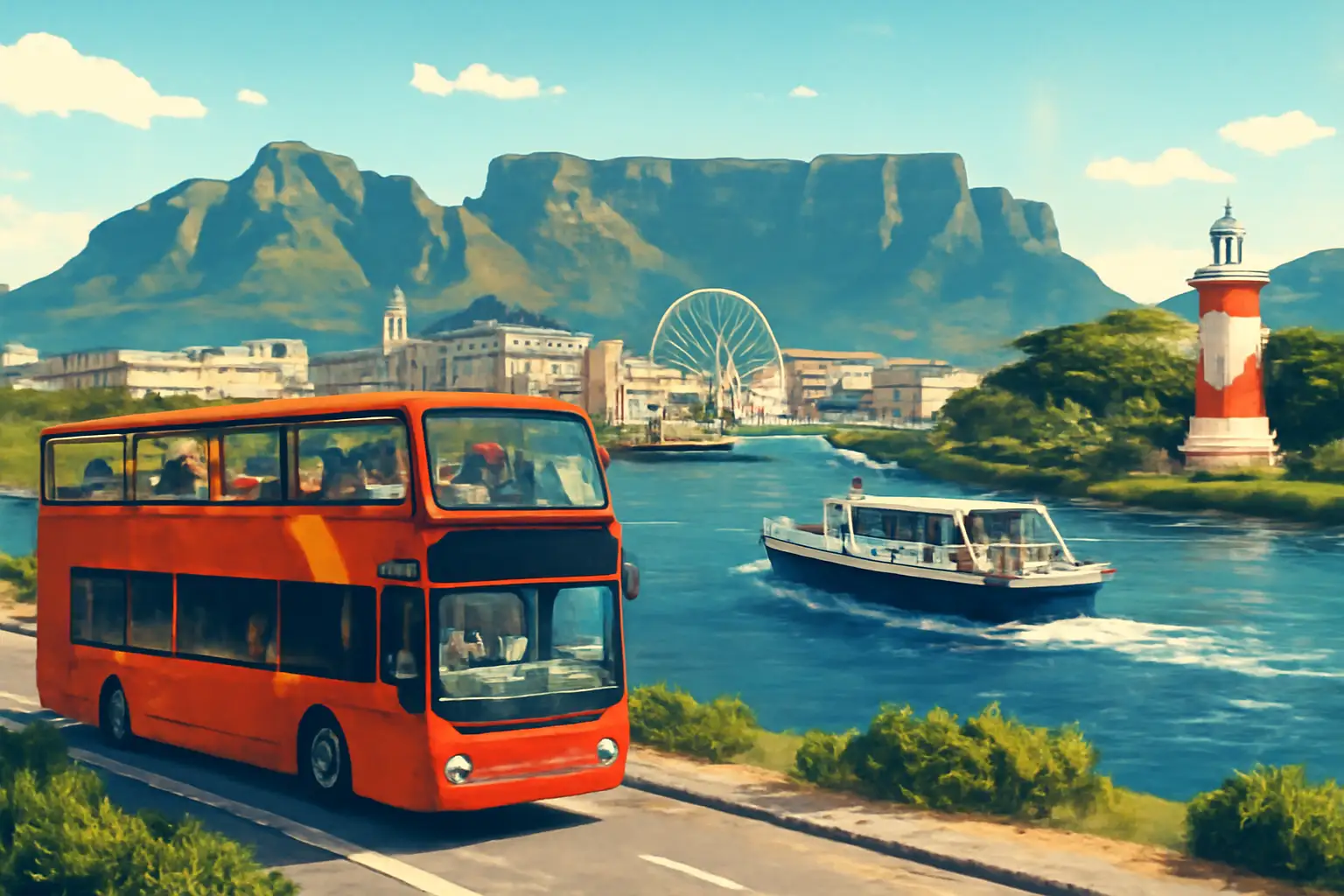 Hop-on Hop-off Bus Cape Town: Classic or Premium Ticket