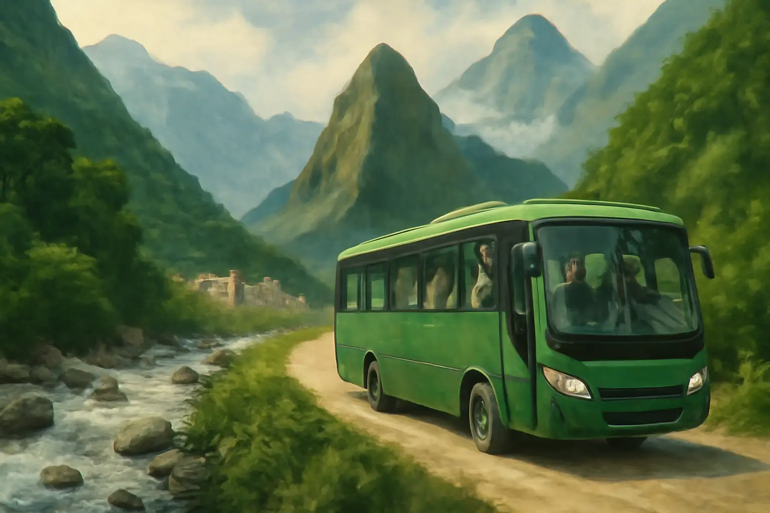 Machu Picchu: Bus from Aguas Calientes