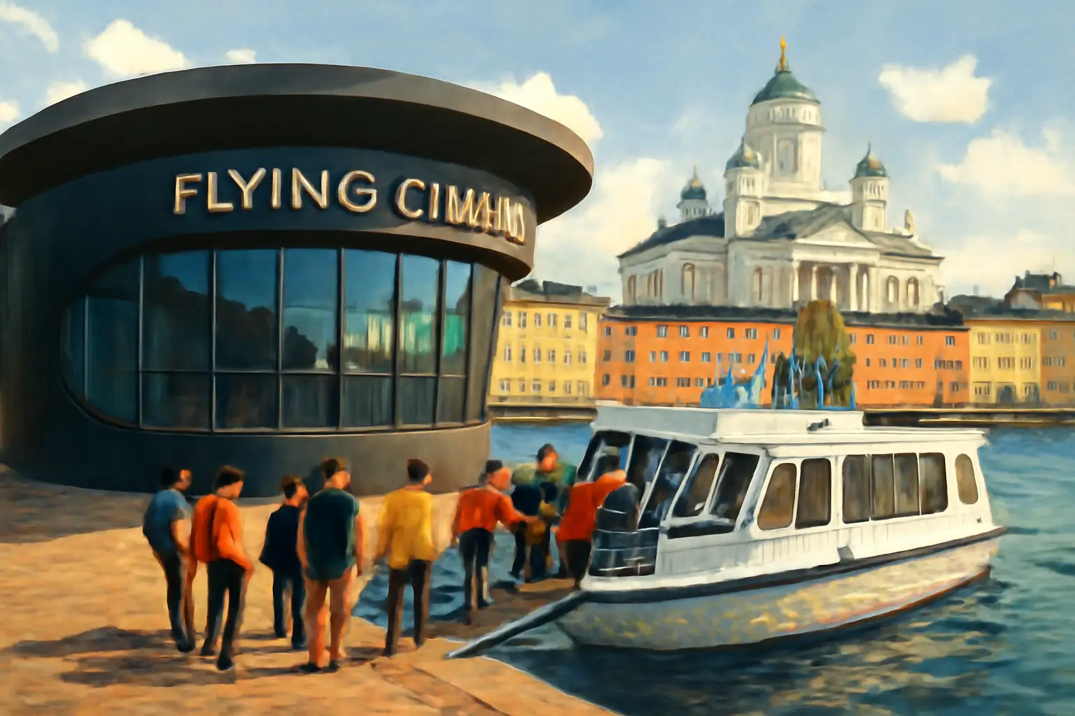 Flying Cinema Tour of Helsinki: Entry Ticket