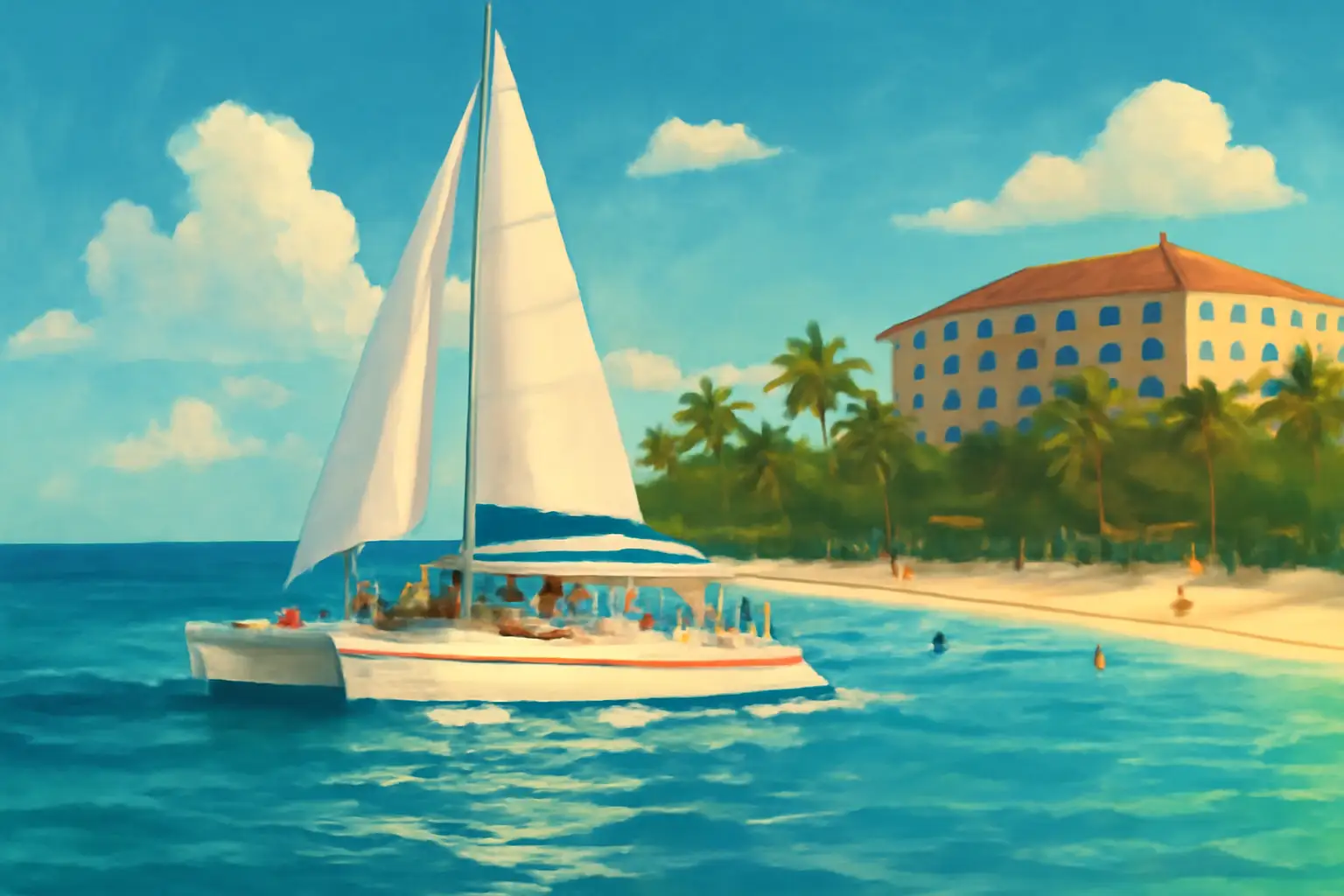 Catamaran Afternoon Delight Sailing & Snorkeling