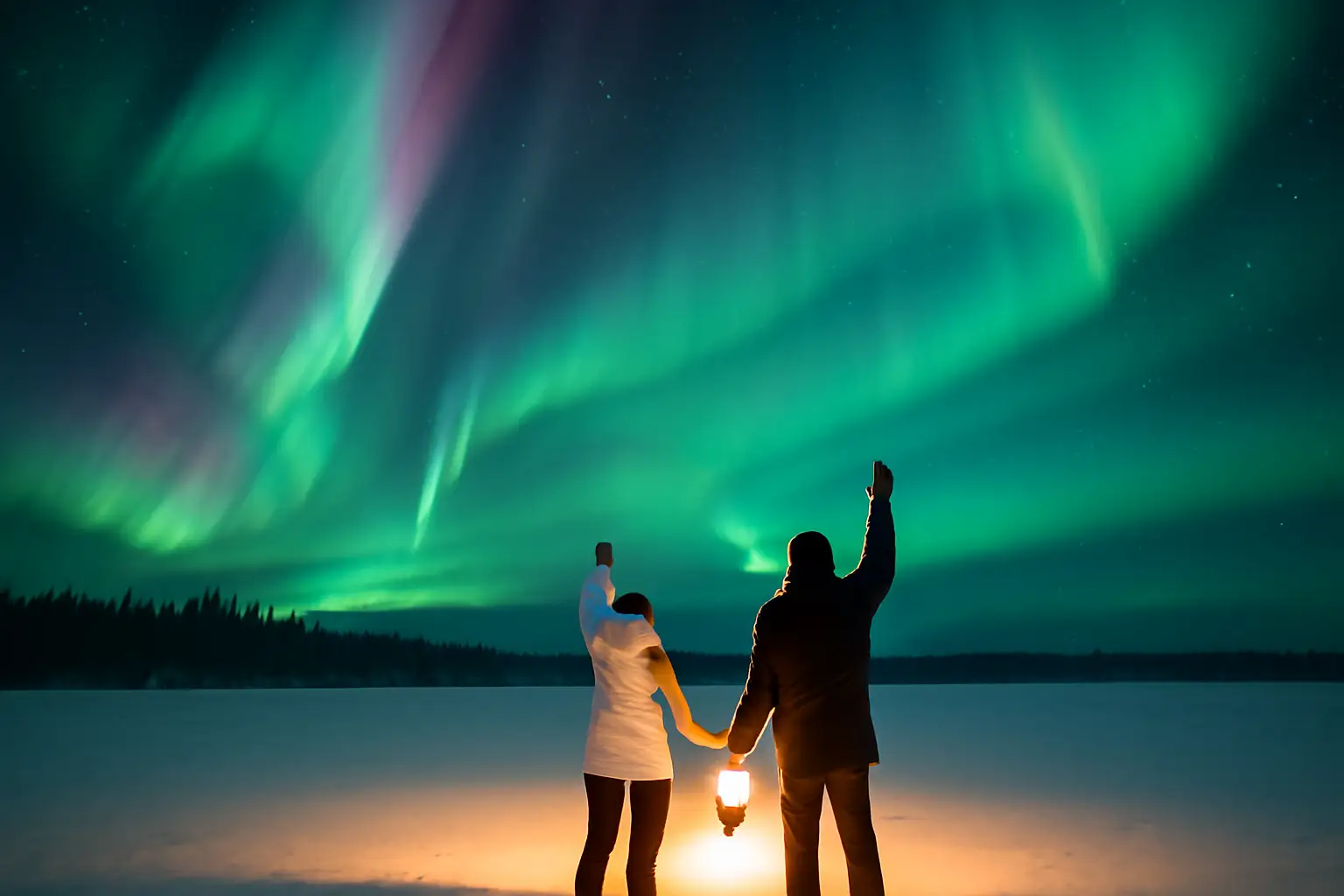 Rovaniemi: Northern Lights Hunt + Photos & 100% Money-Back Guarantee