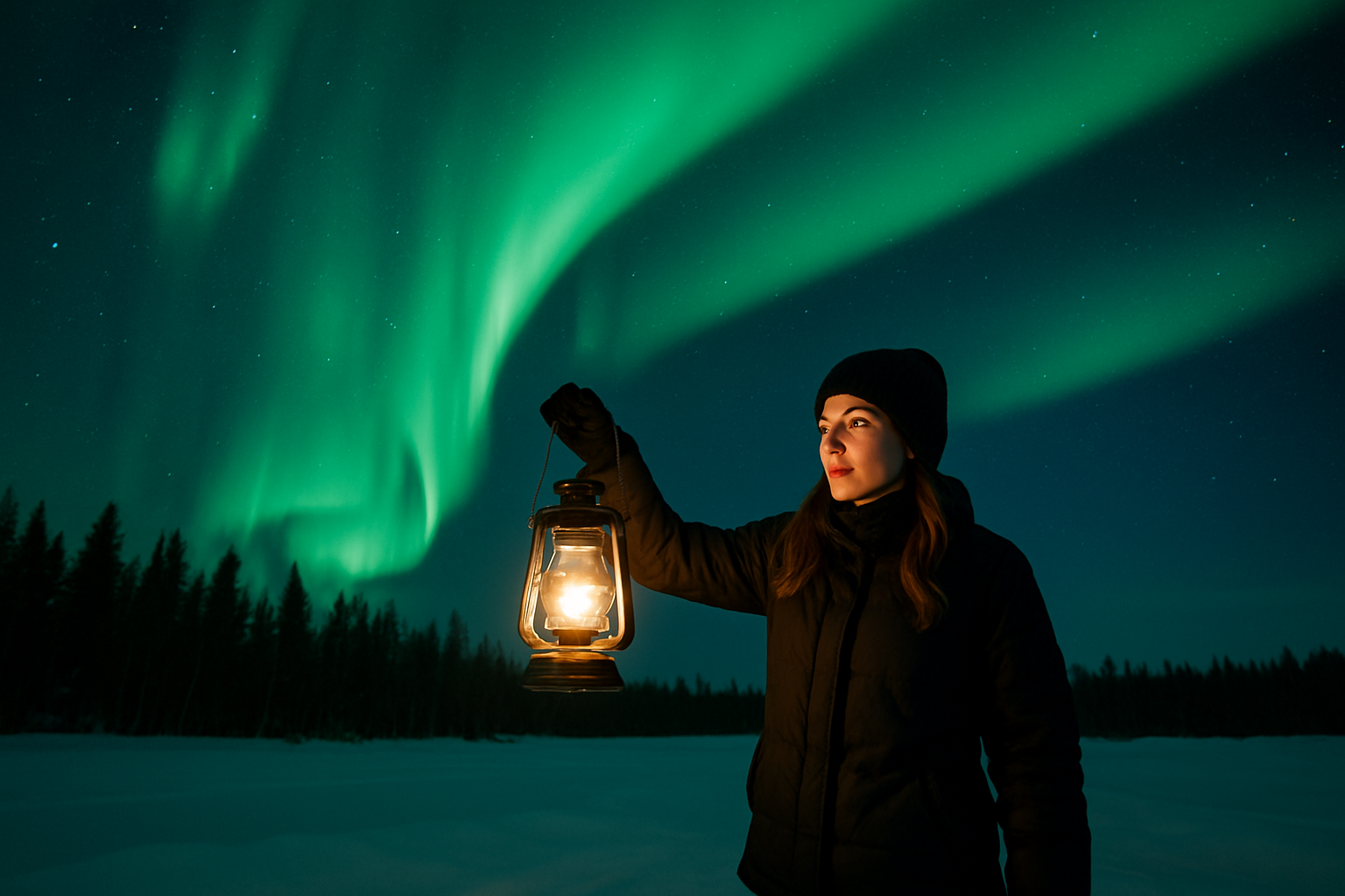 Rovaniemi: 100% Guaranteed Northern Lights Hunt & Free Photos
