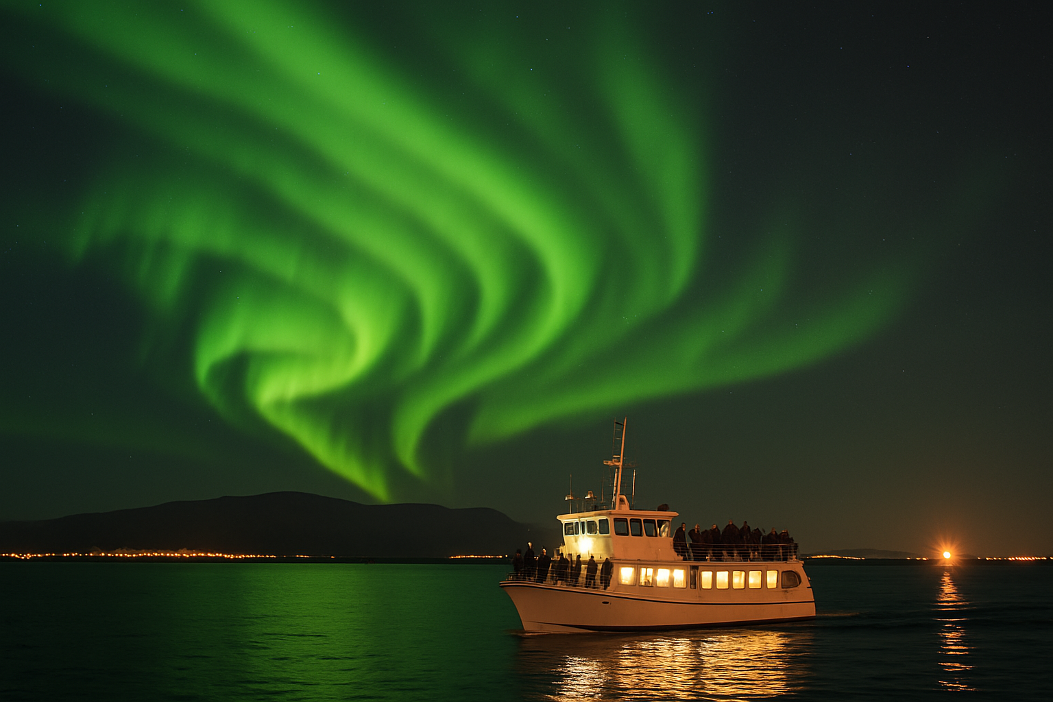 Northern Lights Cruise from Downtown Reykjavik