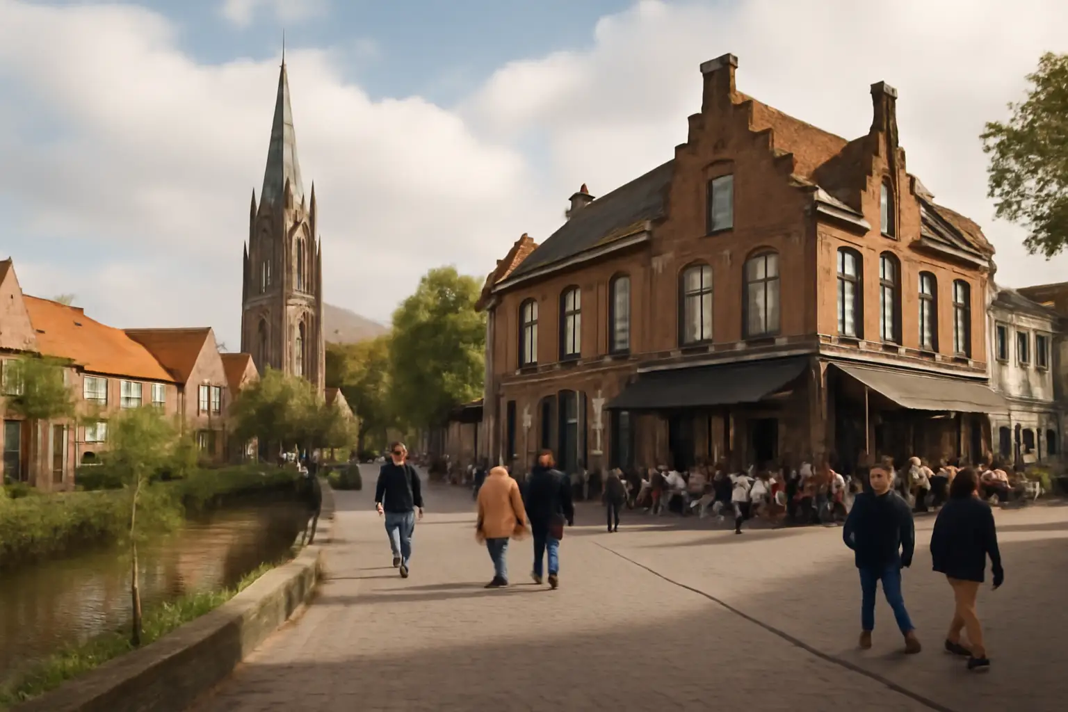Eindhoven city centre with activities for a scavenger hunt or city adventure