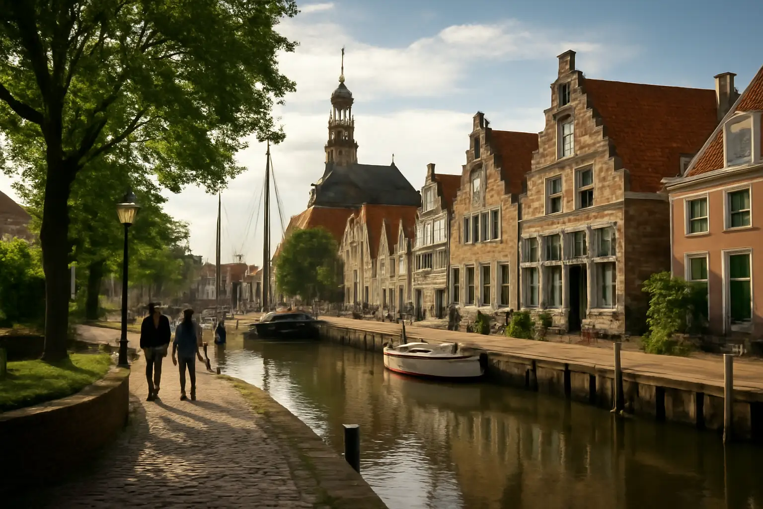 City view of Hoorn with an inviting atmosphere for culture and urban adventure