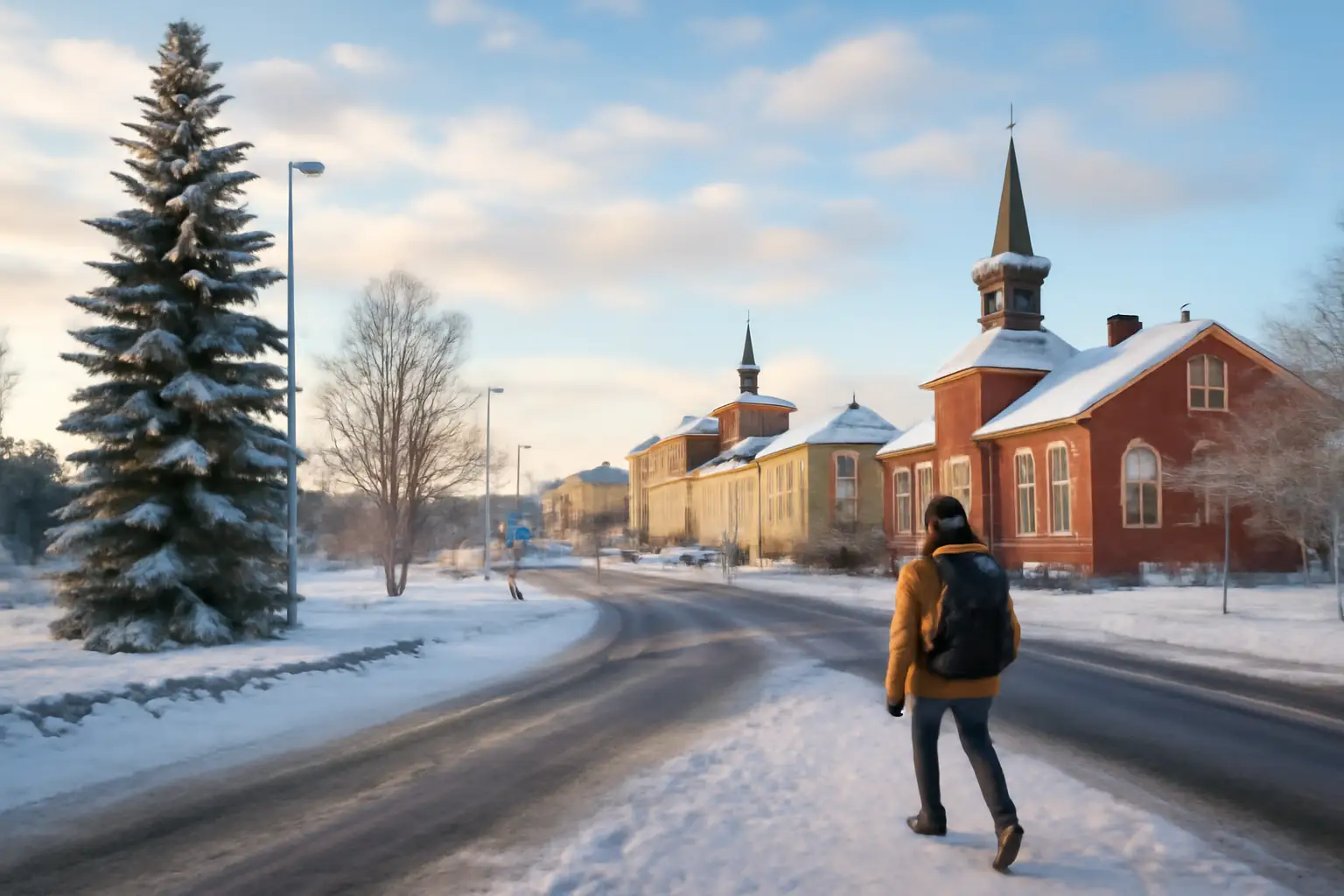 Atmospheric image of Rovaniemi as inspiration for special experiences